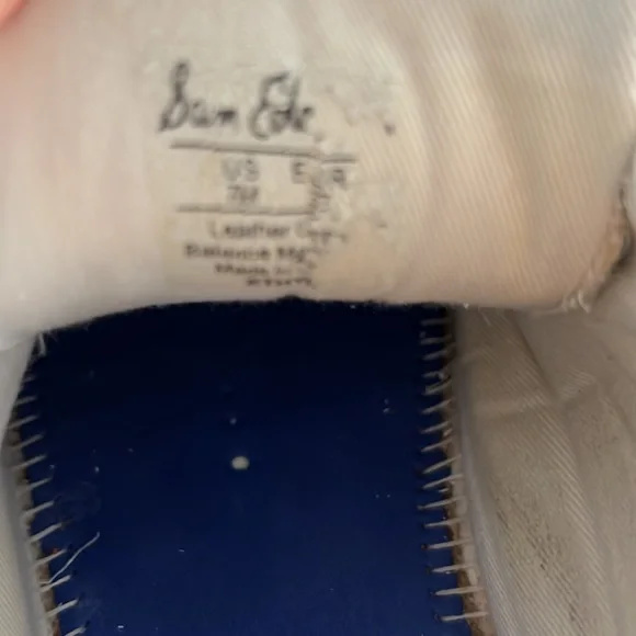 Sam Edelman white leather sneakers - Picture 6 of 6